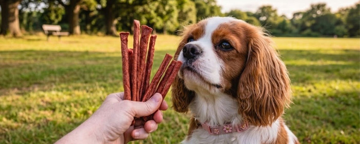 Natural kangaroo dog treats from Wag & Whistle