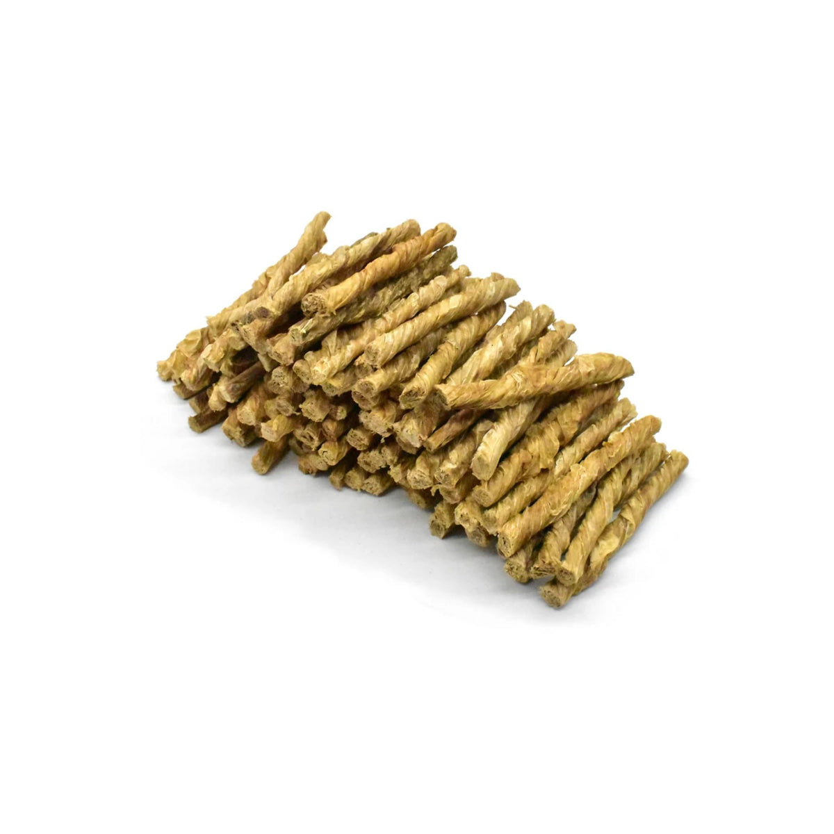 Beef bladder twist dog chew