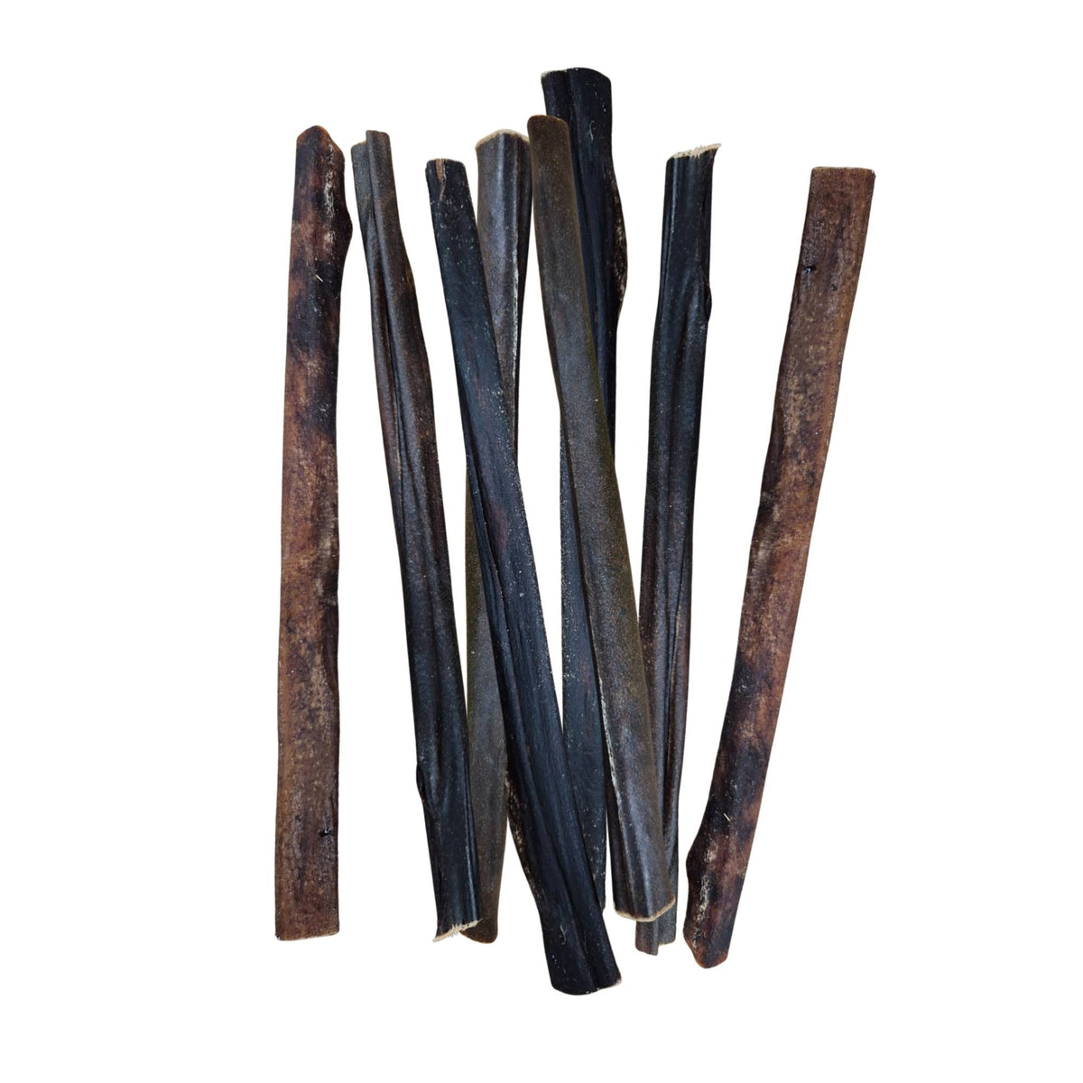 Buffalo collagen straw, a long hollow natural dog chew